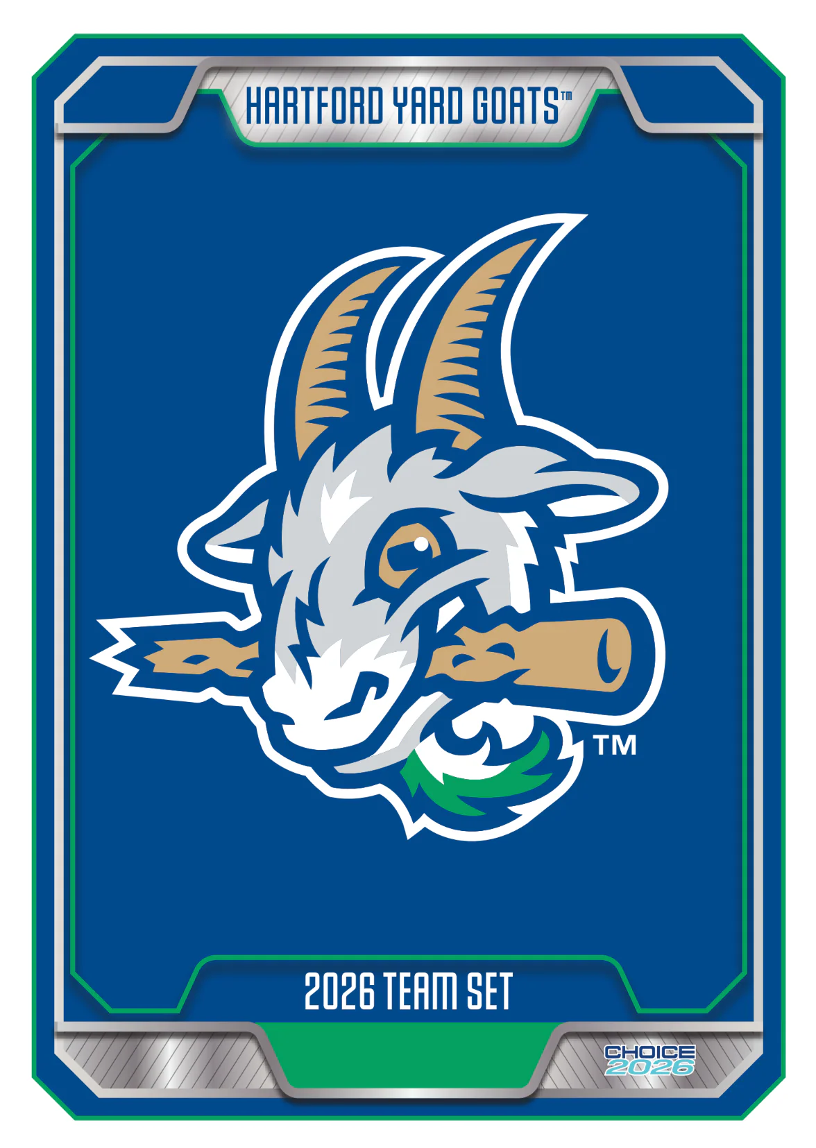 Hartford Yard Goats 2026 Team Card Set