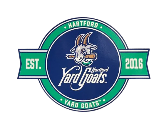 Hartford Yard Goats Badge Magnet