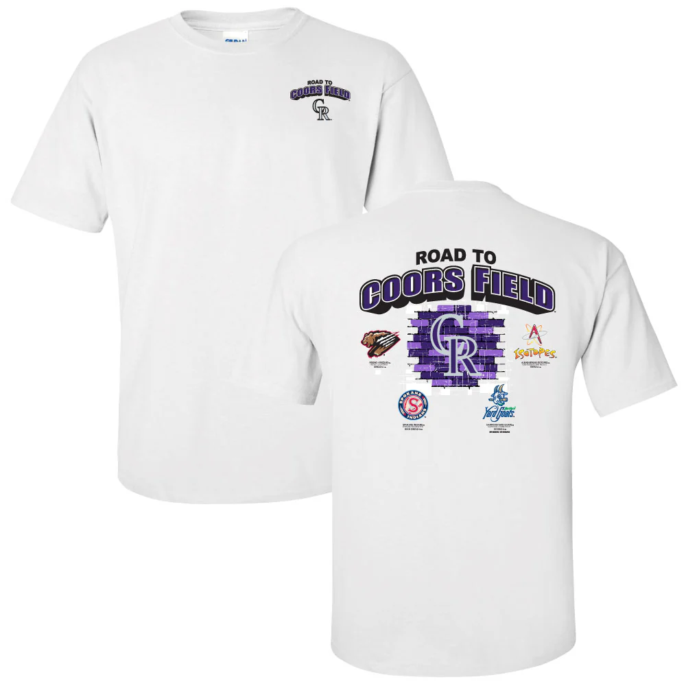 Hartford Yard Goats Bimm Ridder Road to The Show Tee