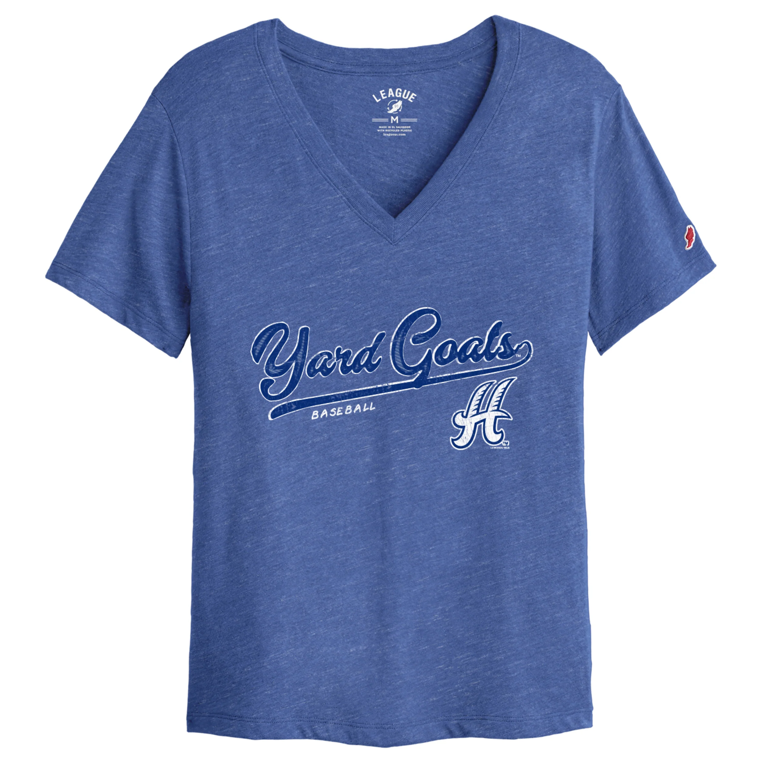 Hartford Yard Goats Legacy Women's Boyfriend V-Neck