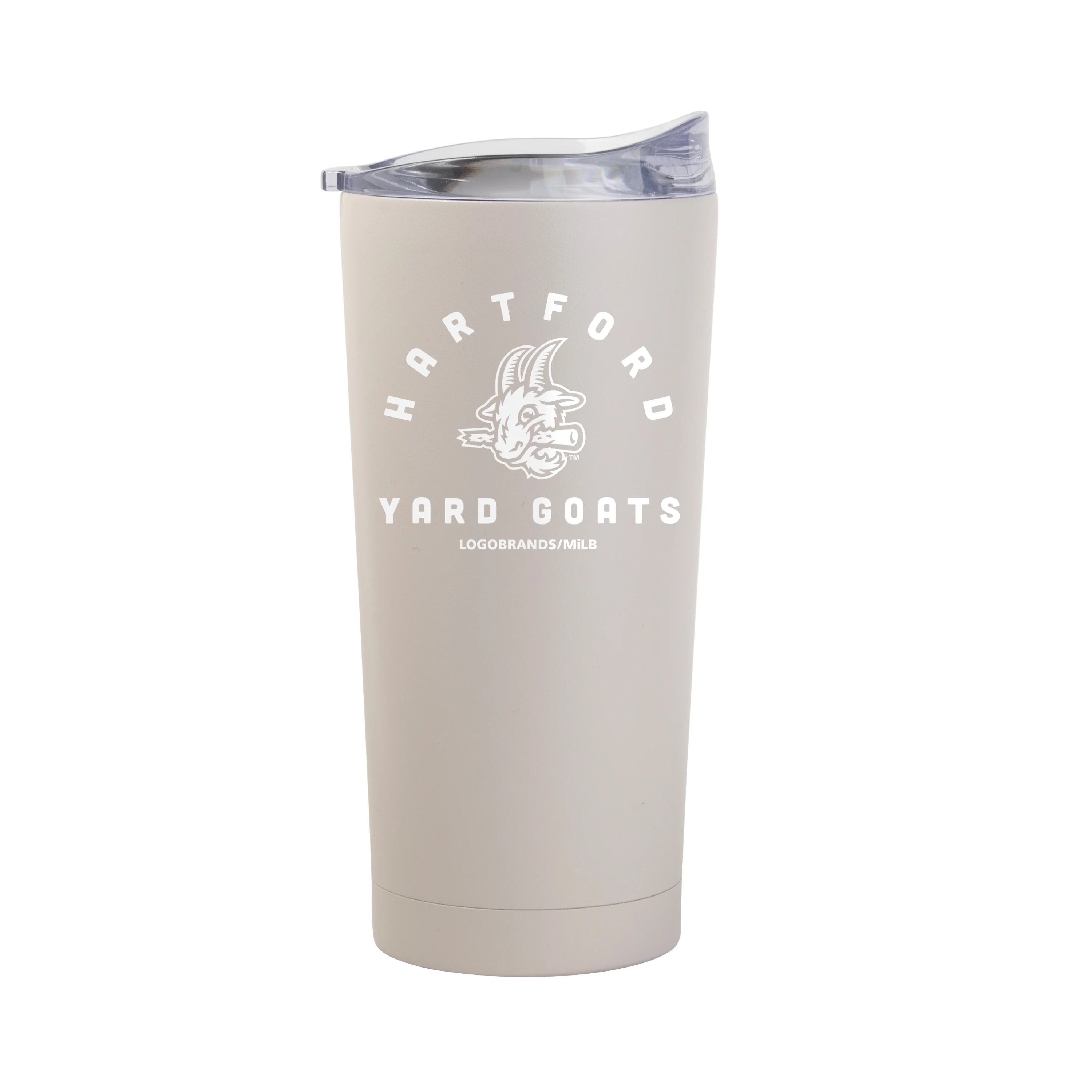Hartford Yard Goats Logo Brands 20oz Sand Tumbler - Image 2