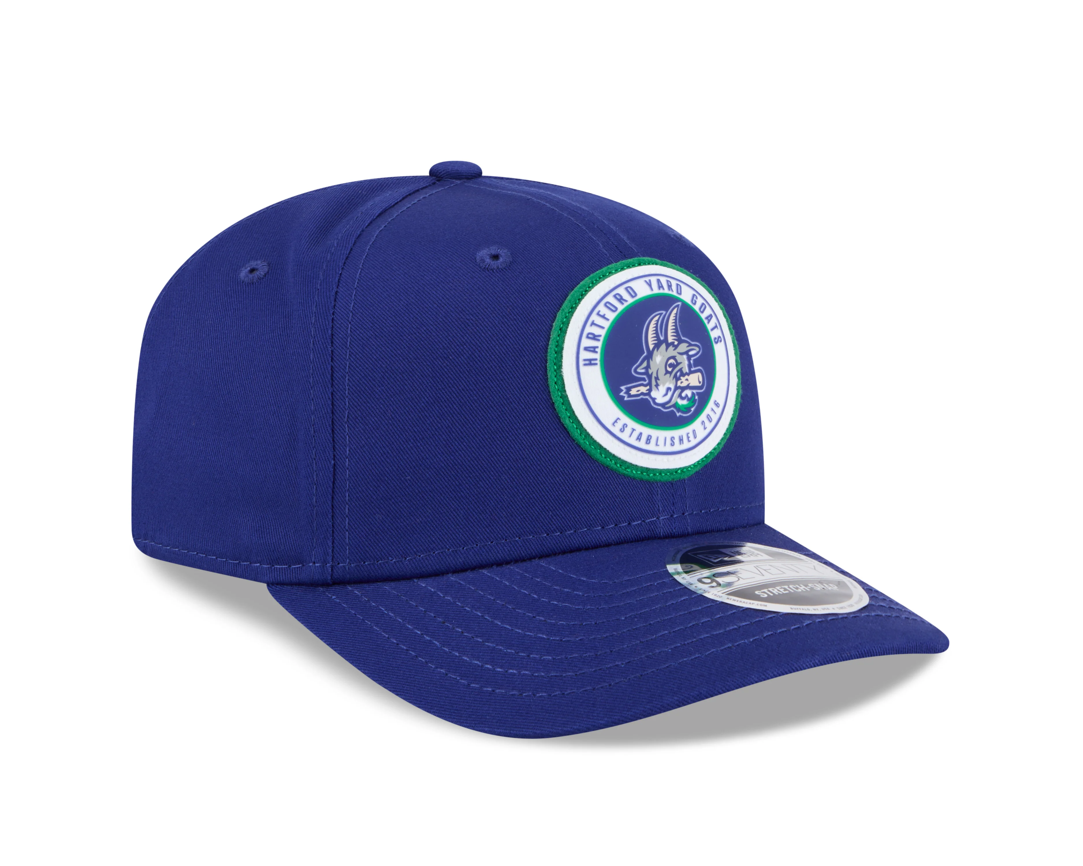 Hartford Yard Goats New Era 25 Circle Patch Snapback - Image 3