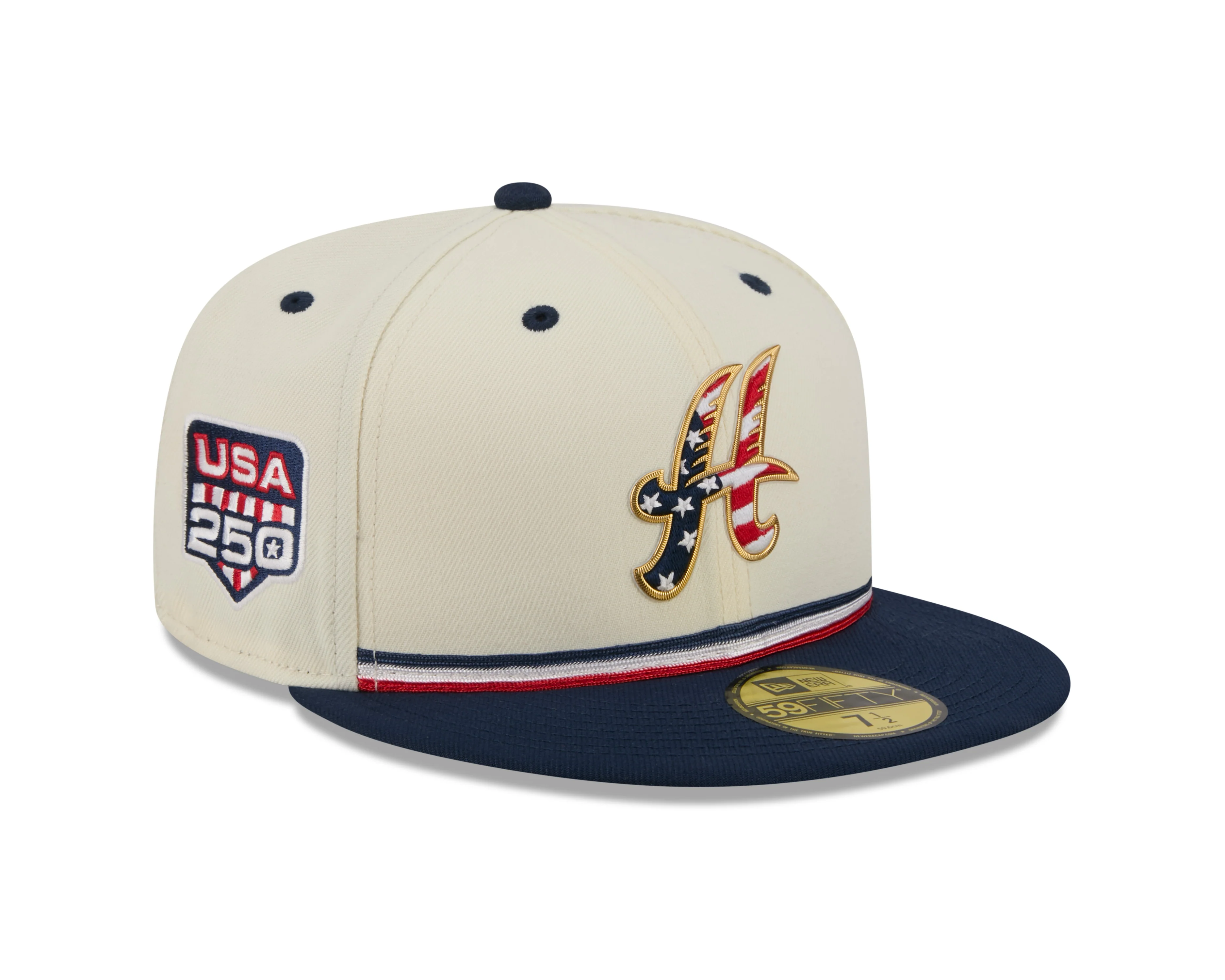 Hartford Yard Goats New Era '26 Stars and Stripes fitted