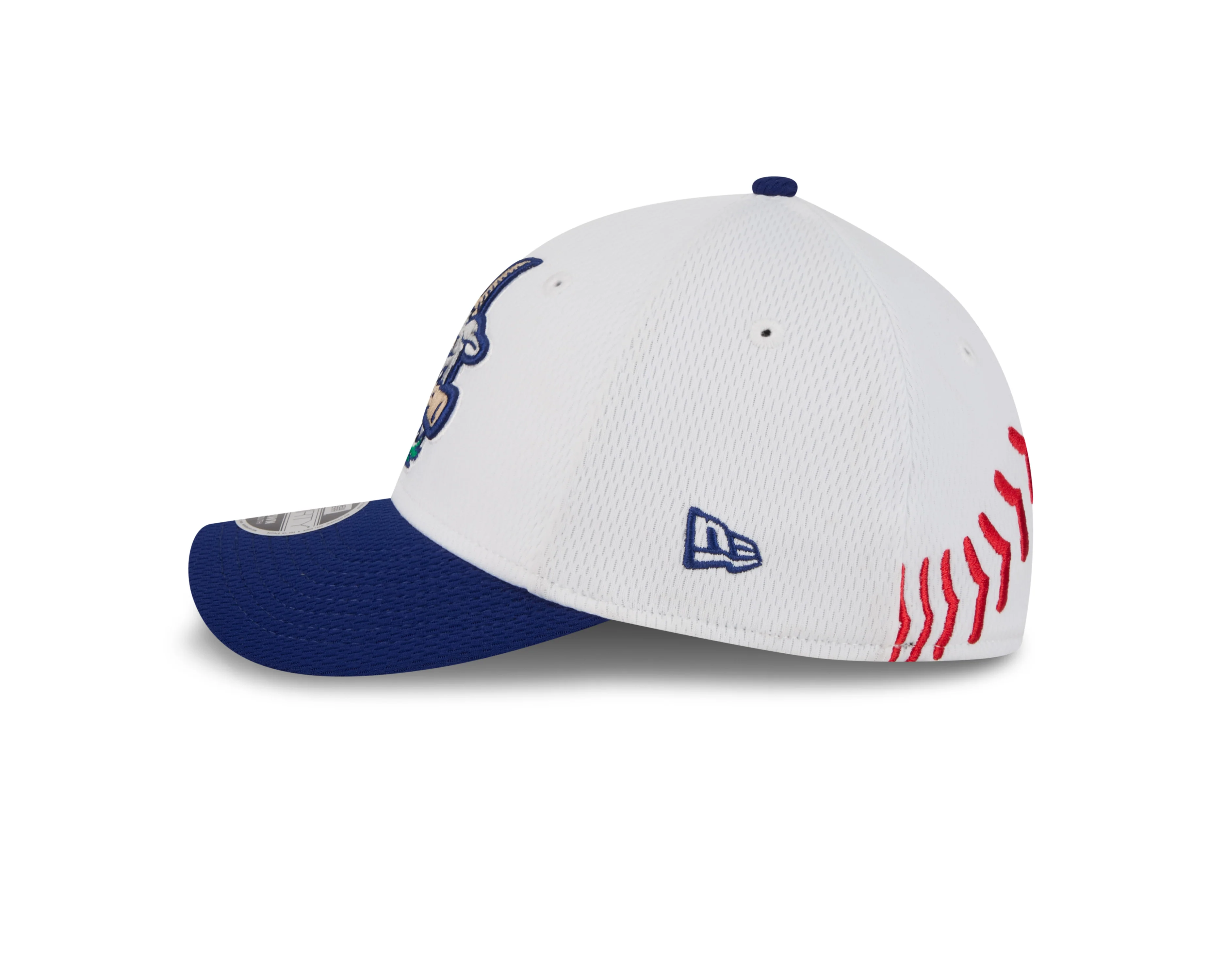 Hartford Yard Goats New Era 39Thirty Youth Stitches Cap - Image 6
