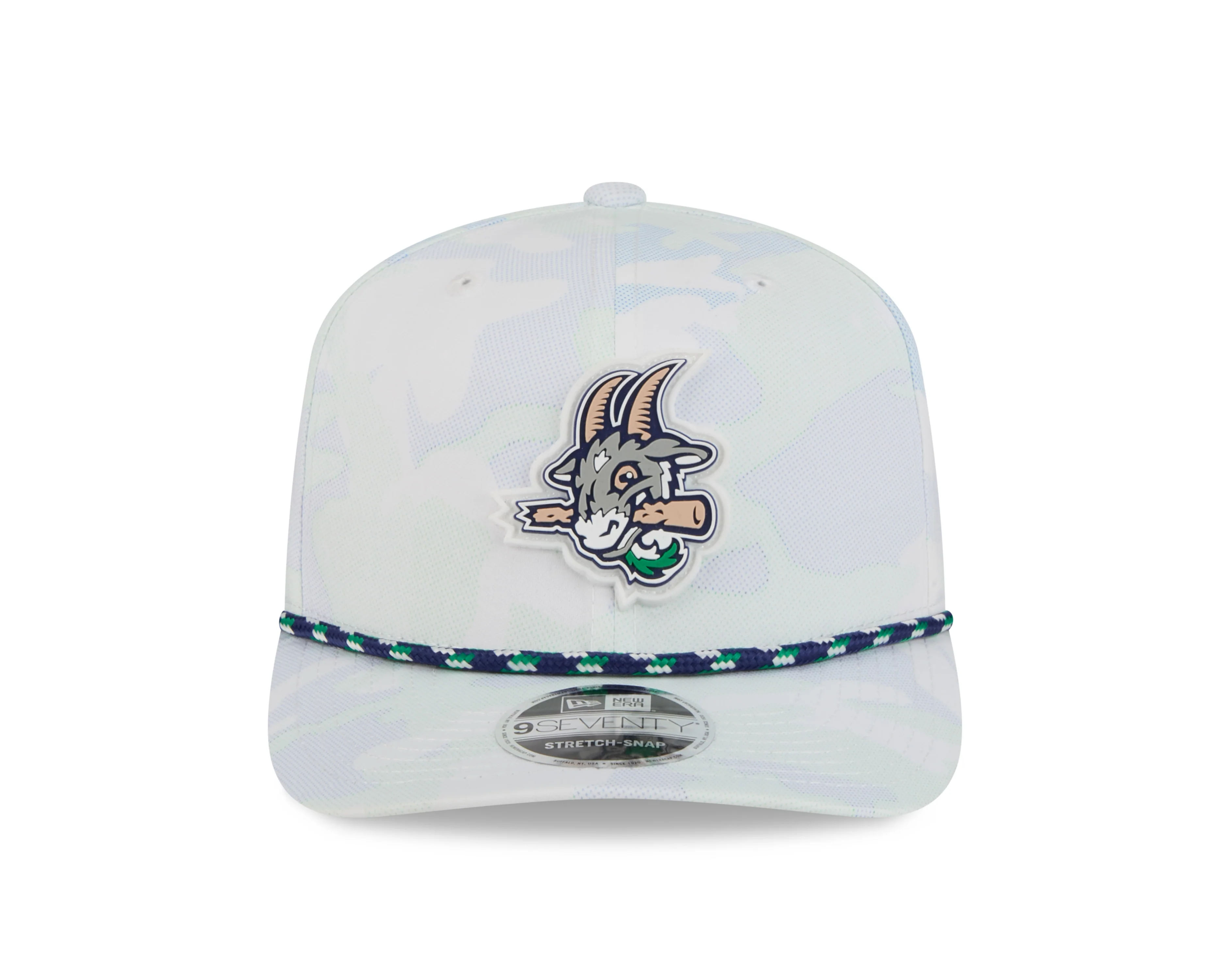 Hartford Yard Goats New Era Camo Rope Snapback - Image 2