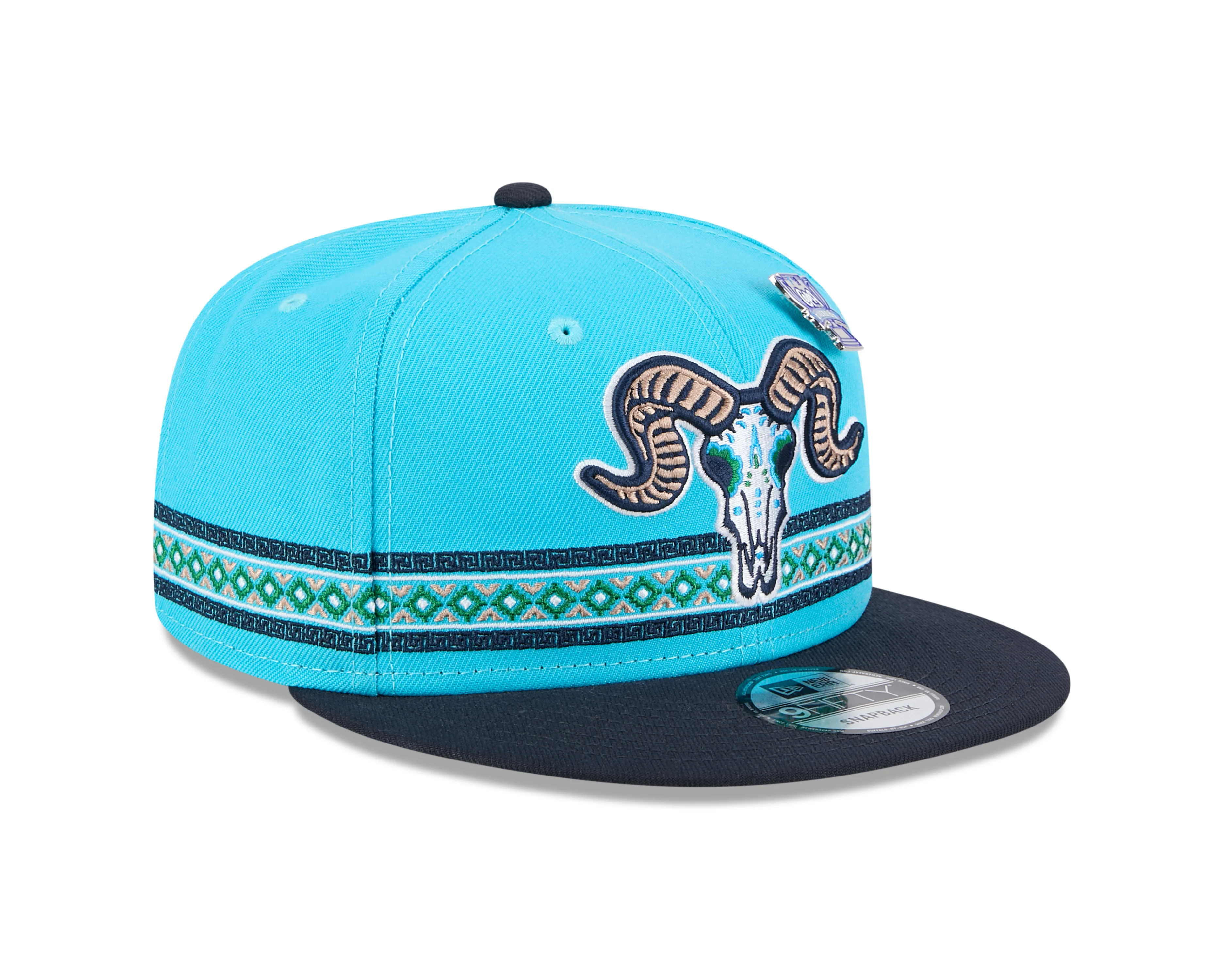 Hartford Yard Goats New Era Chivos Alt Snapback - Image 3