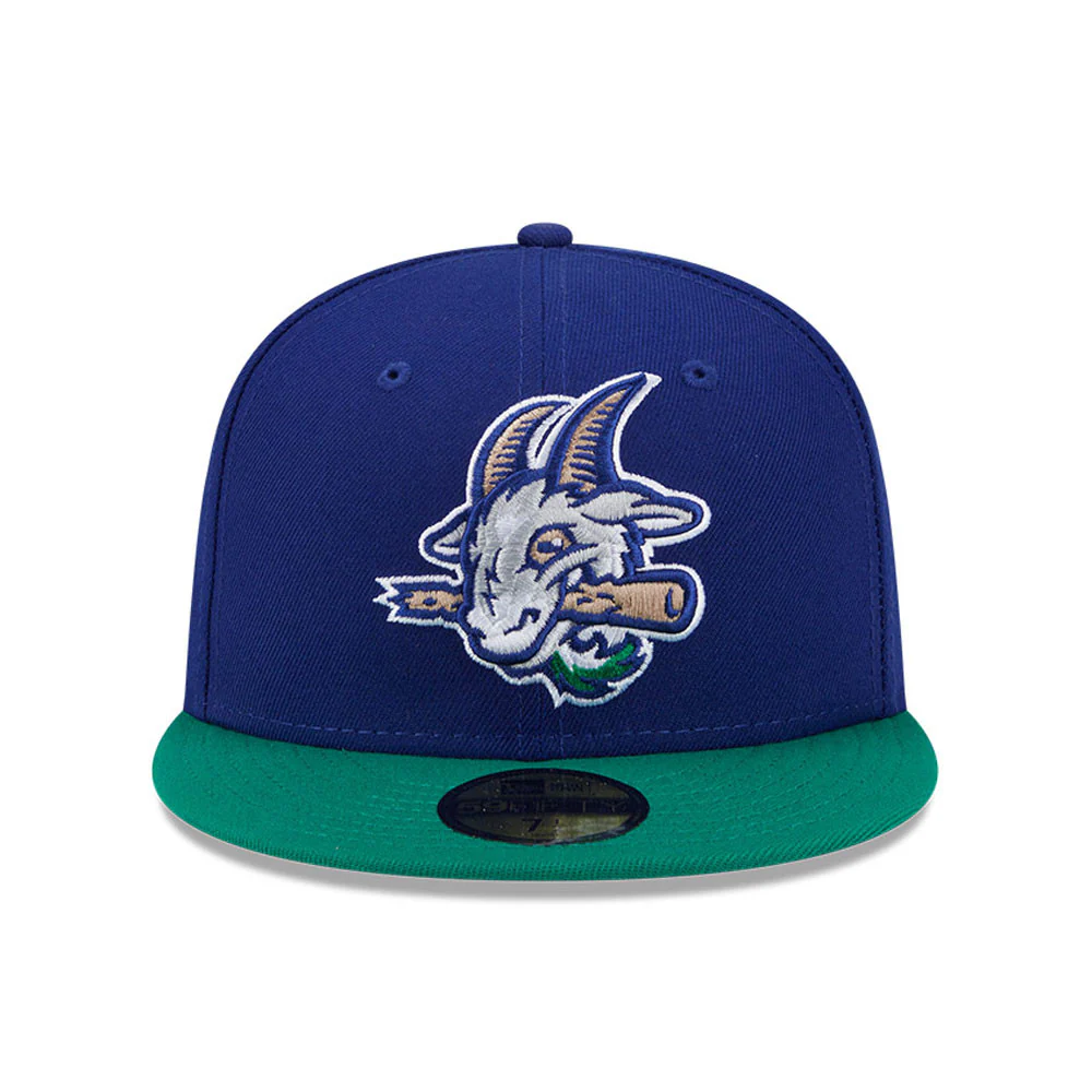 Hartford Yard Goats New Era On-Field Home Cap - 10 Year Patch - Image 3