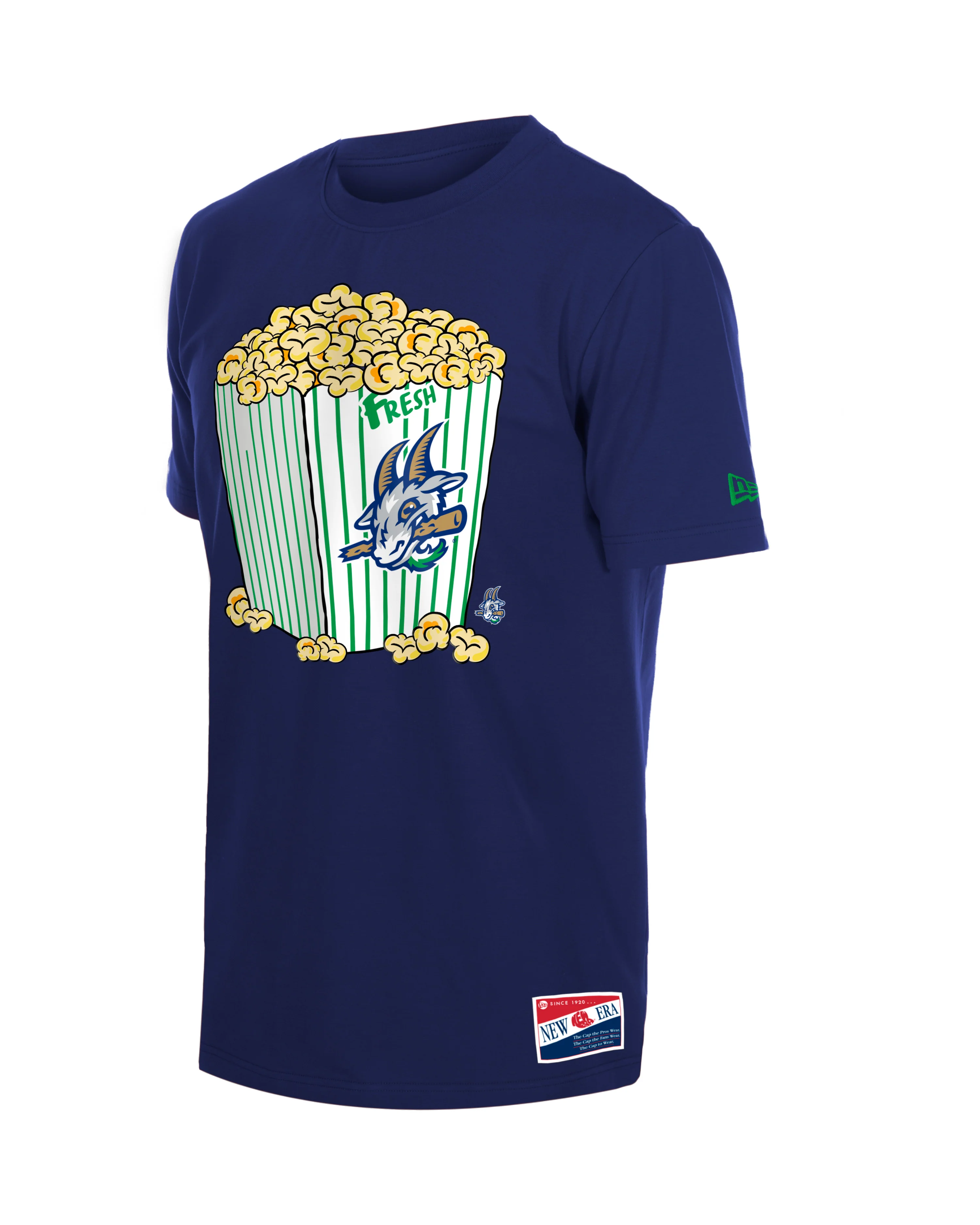 Hartford Yard Goats New Era Popcorn Tee - Image 3