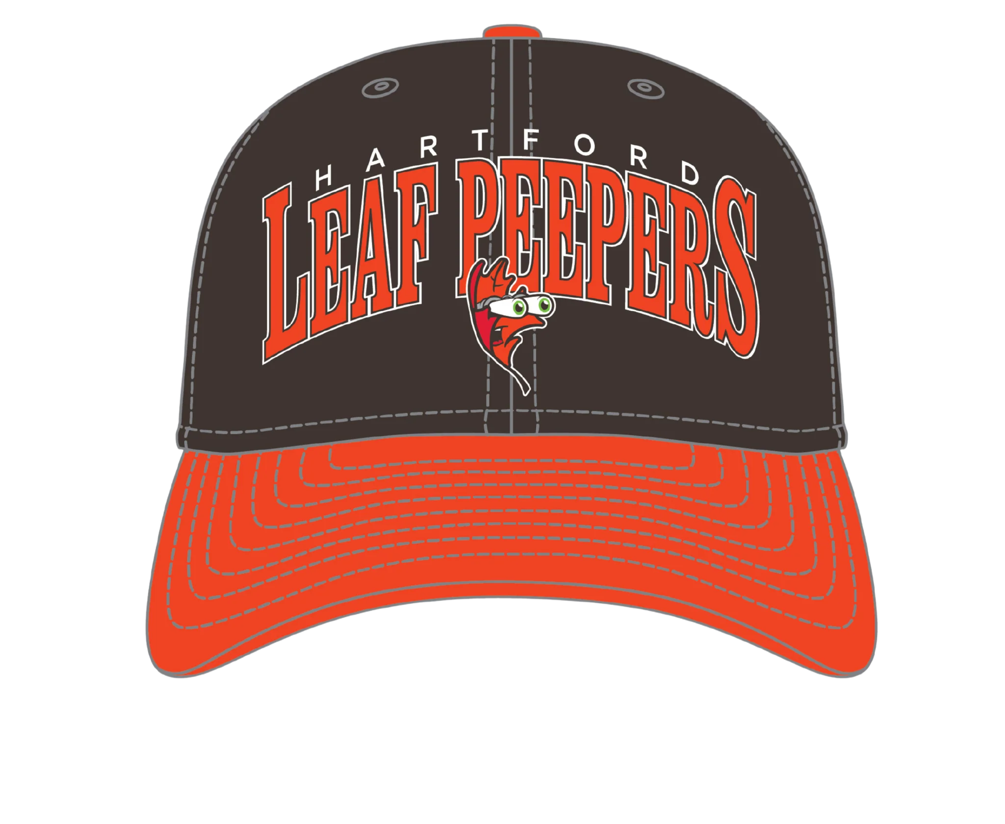 Hartford Yard Goats New Era Leaf Peepers Snap Back