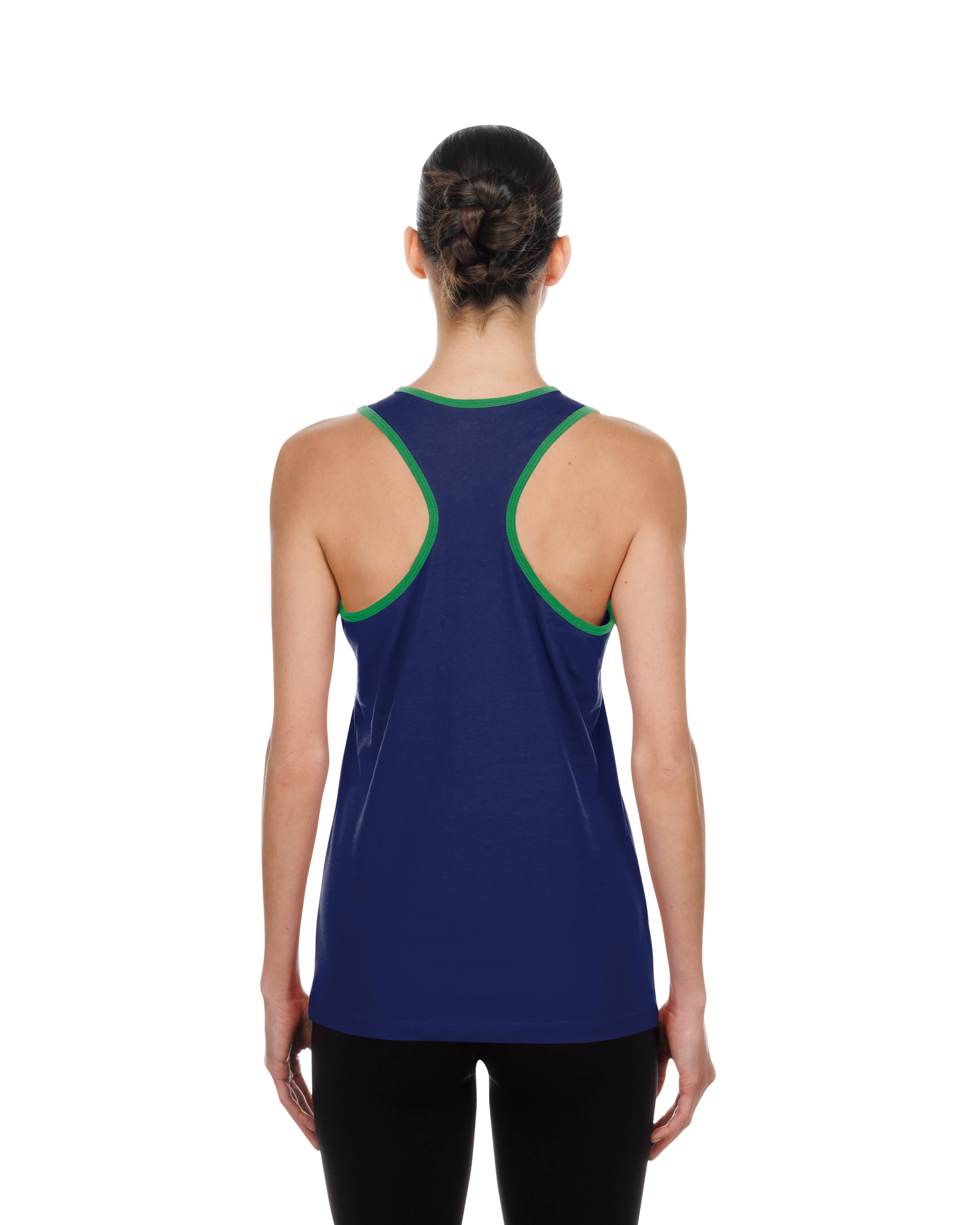Hartford Yard Goats New Era Women's Glitter Tank - Image 2