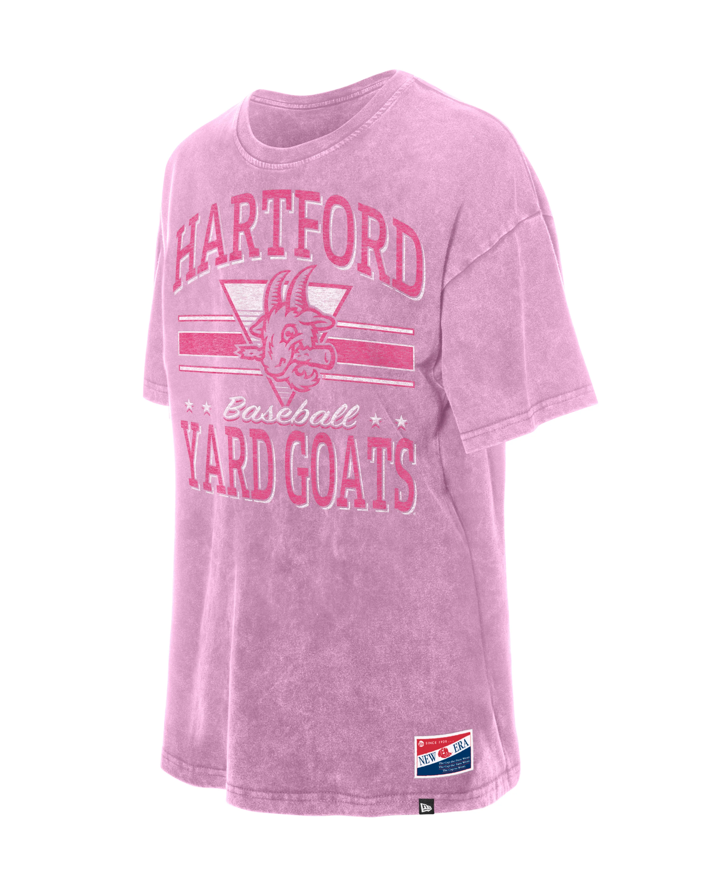 Hartford Yard Goats New Era Women's Triangle Tee - Image 3