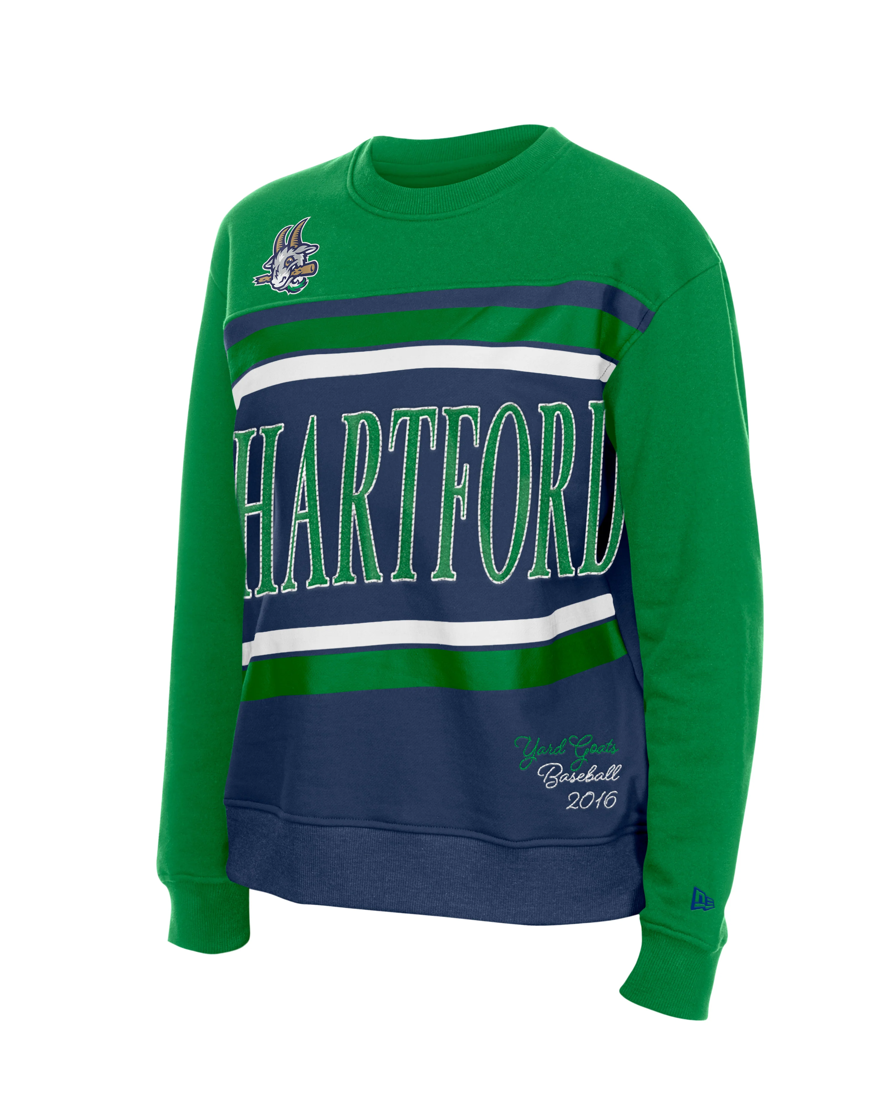 Hartford Yard Goats New Era Women's Vintage Crewneck - Image 3