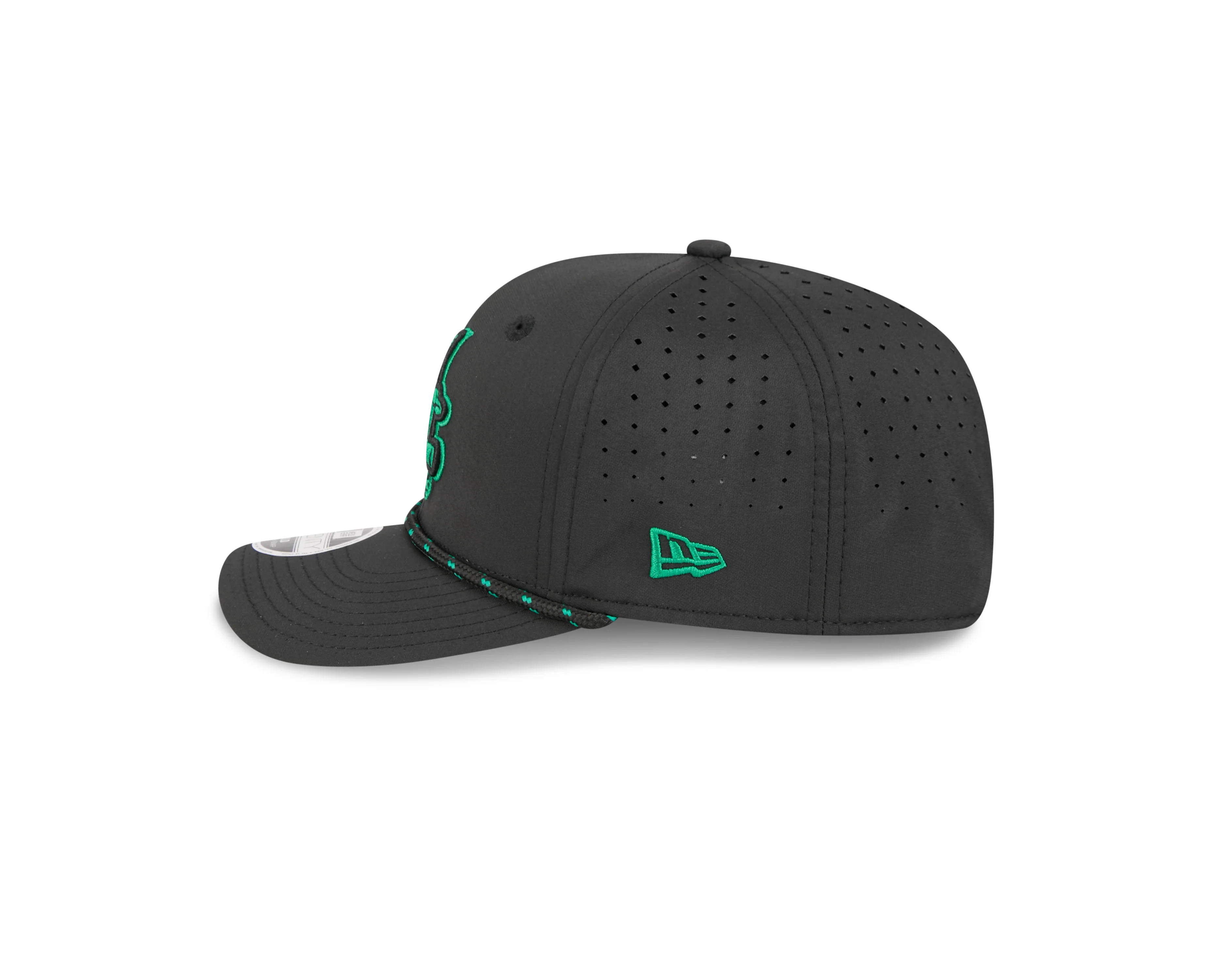 Hartford Yard Goats New Era Youth Black Adjustable Cap - Image 6