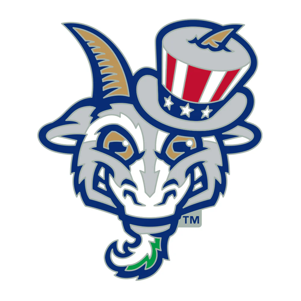 Hartford Yard Goats Uncle Sam Logo Pin